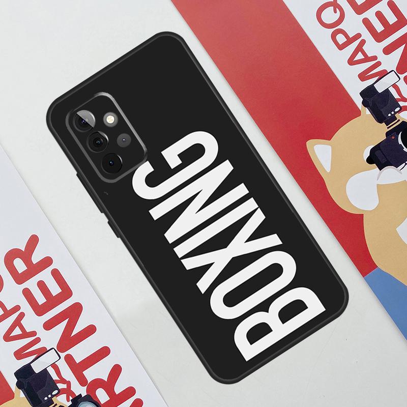 Boxing Art Case For Samsung Galaxy A53 A16 A26 A36 A56 A55 A35 A15 A52 A32 A12 A33 A13 A14 A34 A54 A17