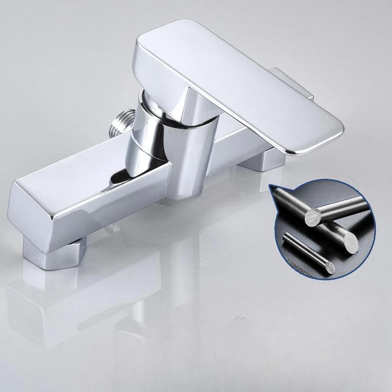 Bathroom Shower Faucet  Hot and Cold Faucet Bath Switch Bath Shower Mixing Valve Shower Bathroom Accessories