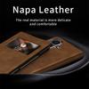 Solid Color Flip Leather Phone Case For Samsung Galaxy Z Fold 7 5G Fold7 Holder Design Protective Shell Protection Back Cover