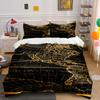 World Map with Continents. Bedding Sets Duvet Cover Sets Duvet Covers Pillowcases(1* Duvet Cover 2* Pillowcases Without Duvet Insert)