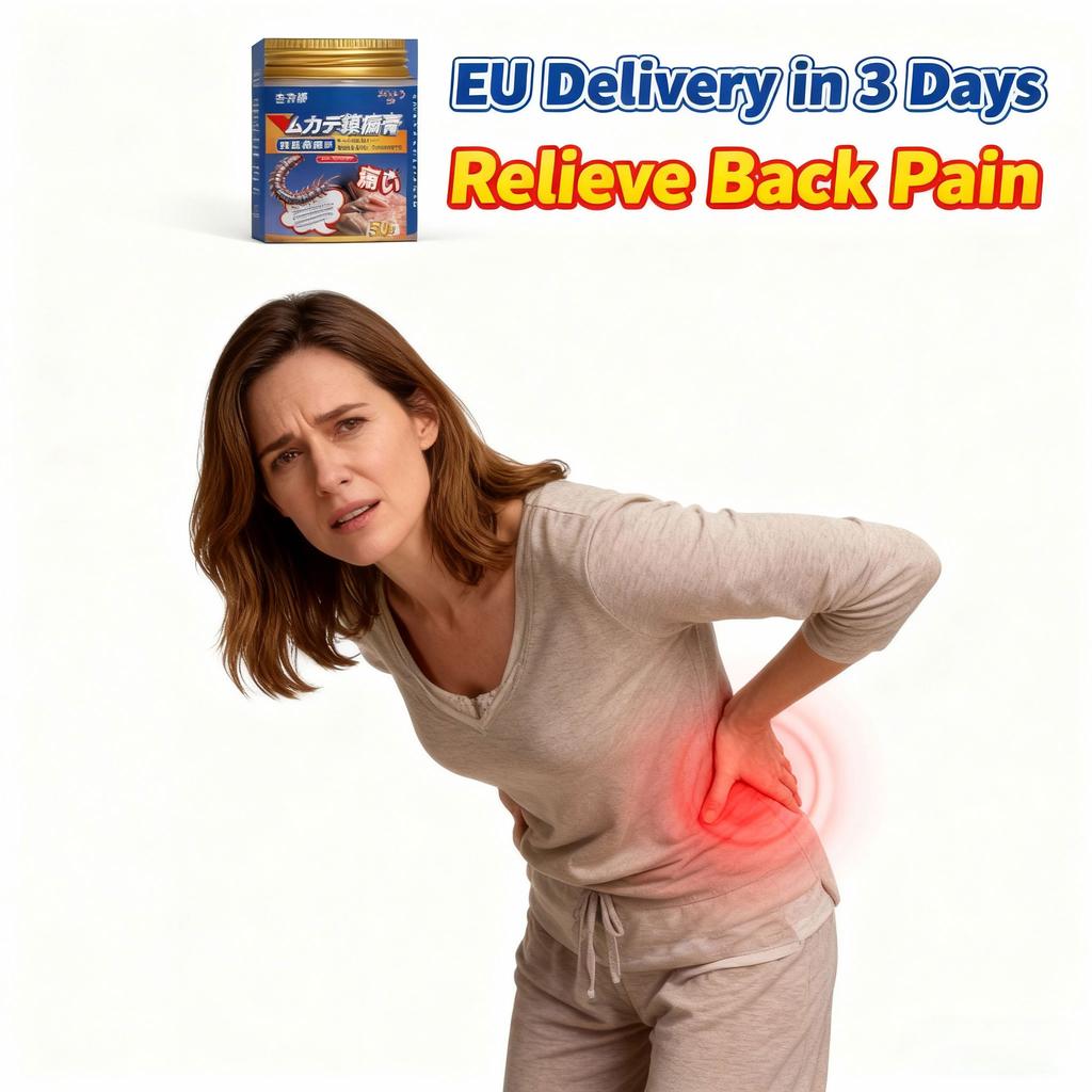 Organic Gentle Lower Back Cream - Herbal Soothing for Back Pain