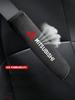 Cxntej1 2Pcs/Set Car Styling Seat Belt Pad For Mitsubishi Lancer Asx Outlander Pajero L200 Galant Seat Belt Cover Car Accessories Lmjp0