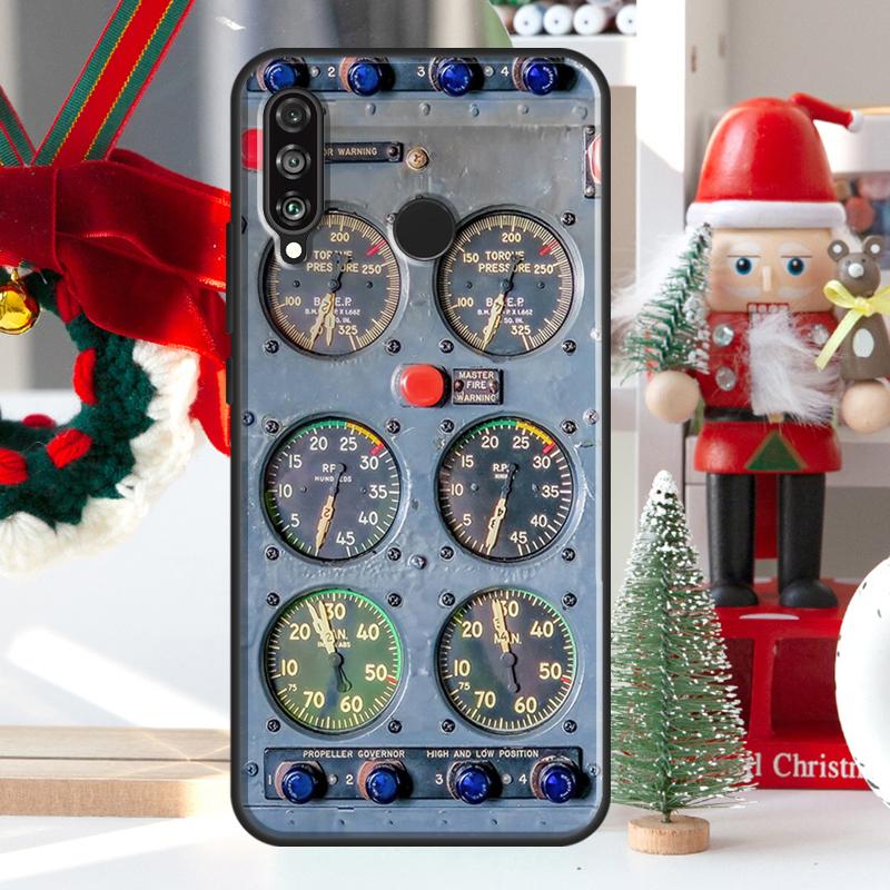 

Aviation Aeroplane Pilot Cockpit For Huawei Nova Y73 Y60 Y70 Y90 Y72 Y61 Y91 7i 8i 11i 12i 12s 9 10 SE P20 P30 P40 Lite Case Huawei Nova Y91