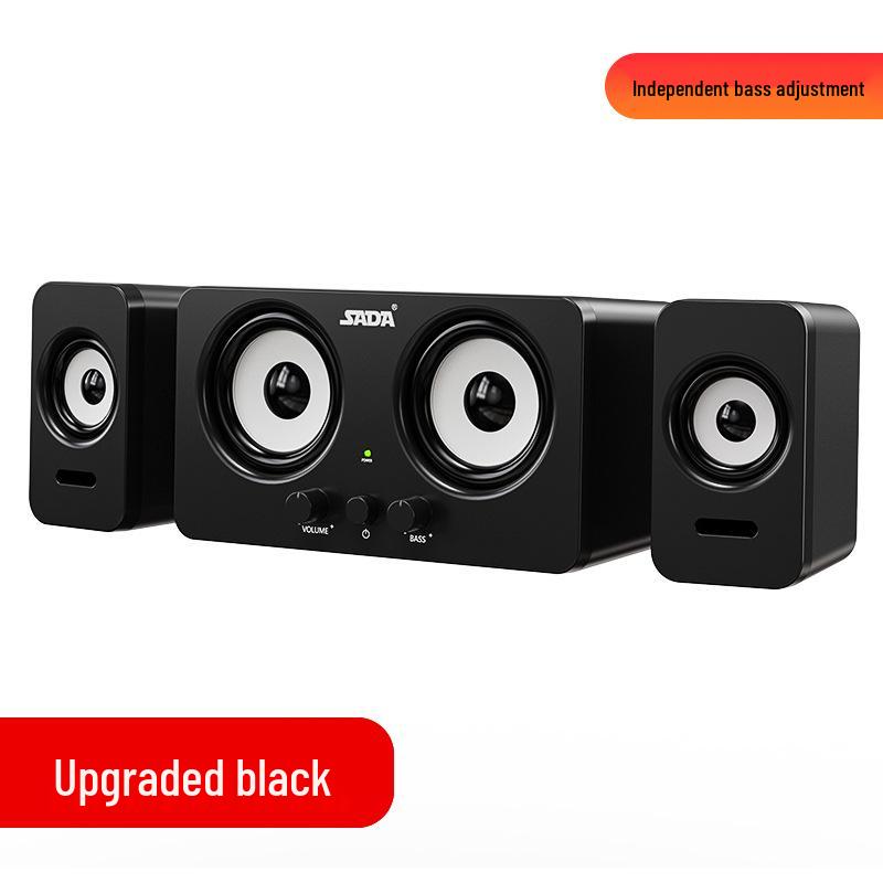 Universal Multimedia Bluetooth Wired USB Desktop Speaker with Subwoofer