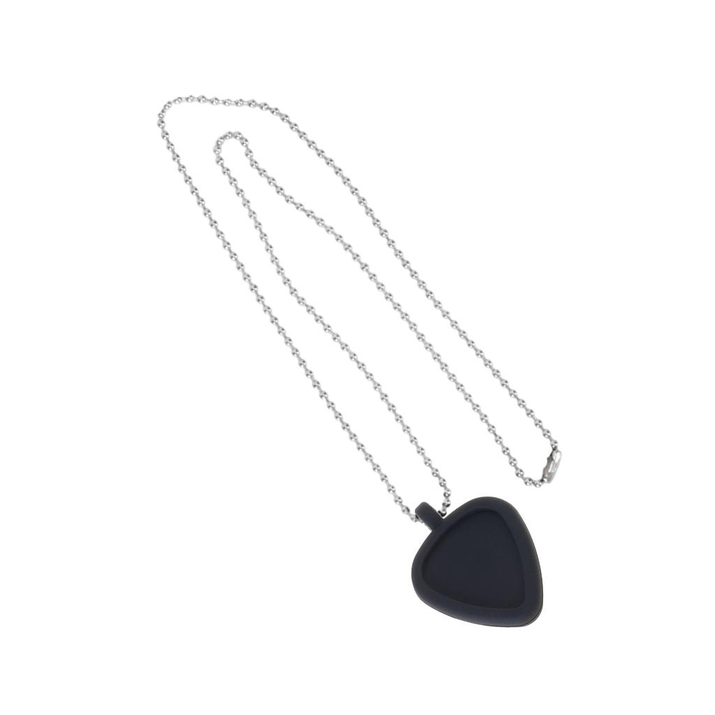 Adjustable Silicone Necklace Guitar Accessory Necklace for Guitar Pick Organization Electric Bass Musician Present