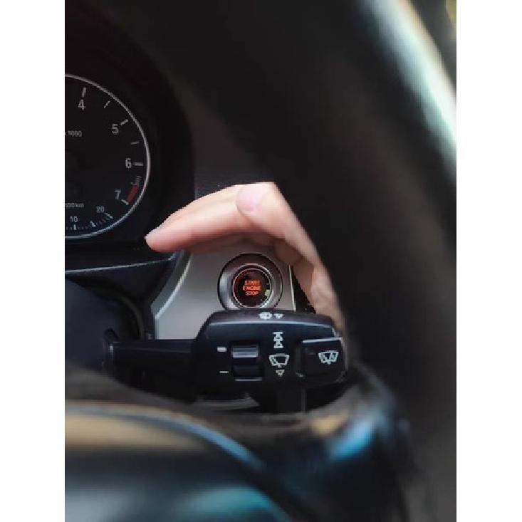 Red Start Stop Engine Push Button Switch Cover Crystal For BMW F01 F10 2010-2012