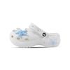 Crocs Classic Platform Clog EVA Starfish Hand-Painted Small Fresh Cute Versatile Niche Campus Style Hole Shoes Unisex White