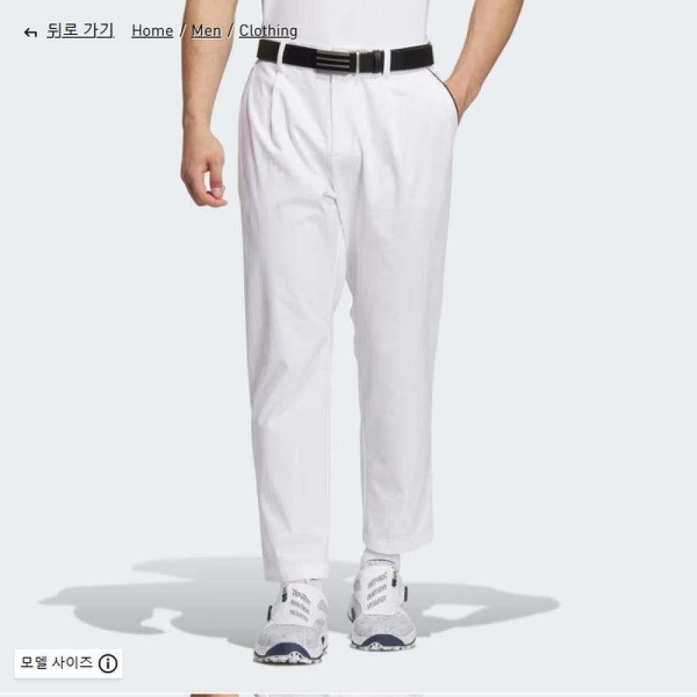 

AdidaS Golf Мужские Гольф Брюки Длиной 9 Твиловые Брюки Je8323 White/A79(30)