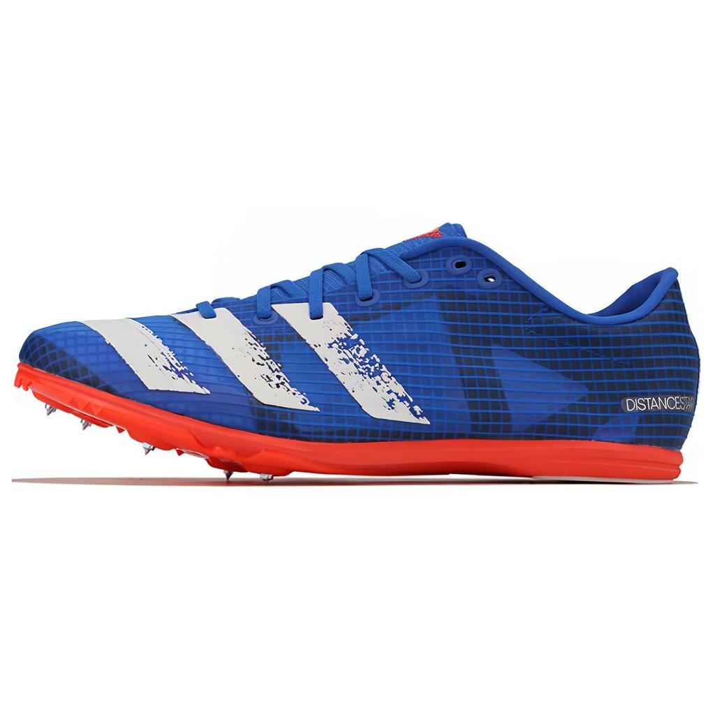 New Adidas Distancestar Durable Breathable Low Top Running Shoes Unisex Blue EG1202