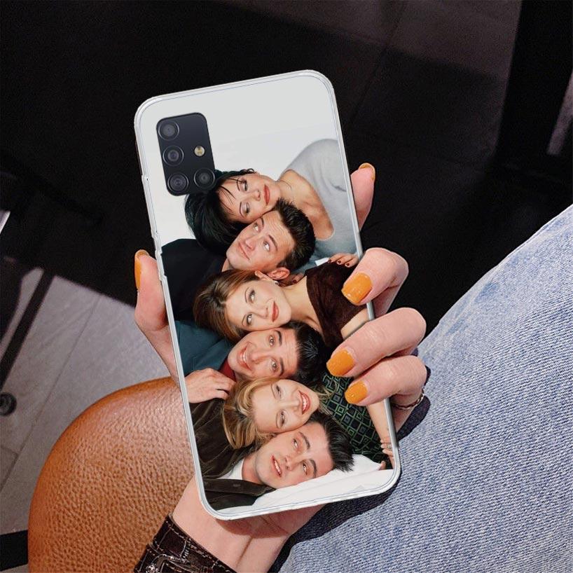 Friends Tv Show Funny Family Phone Case For Samsung Galaxy A52 A32 A22 A12 A51 A31 A50S A30S A20S A10S Note 20 Ultra 10 Plus S10