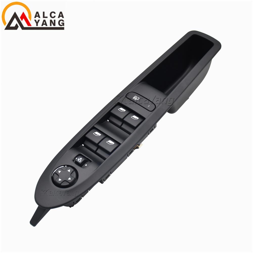 For Citroen C4L C4 2013 2014 2015 2016 Driver Side Electric Power Master Window Switch For Peugeot 408 Peugeot 308S car styling