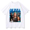 Retro Olivia Benson Tshirt Unisex Women Fashion Oversized Streetwear Male Casual Cotton T Shirts Unsiex Vintage Short Sleeve Tees