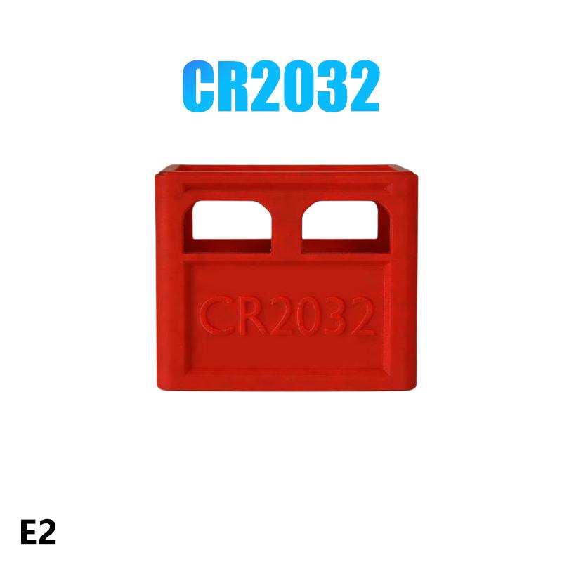 Aaa/Aa/9V/Cr2032/Cr2025 Battery Storage Box Stackable Battery Organizer Decorative Battery Holder, Home, Office Storage Box