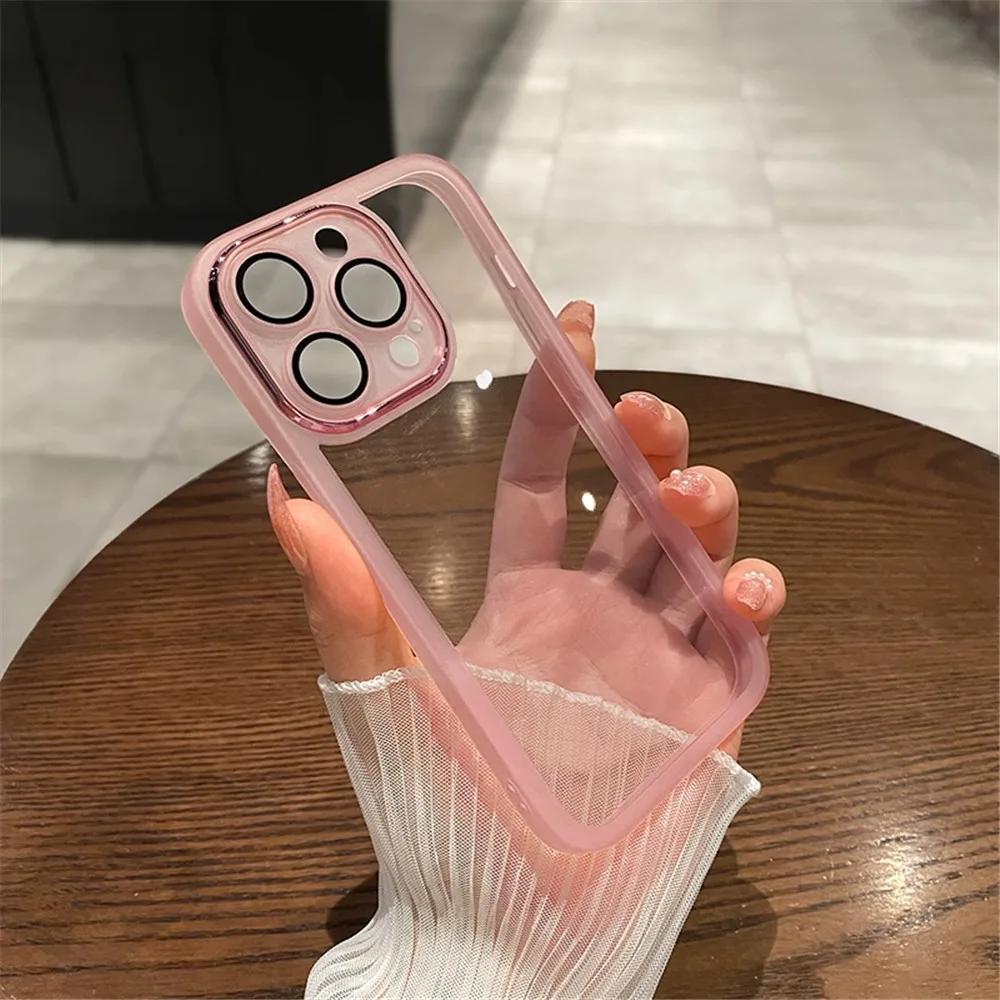 

Мягкий силиконовый чехол для телефона Honor 200 Pro X6B X8B X6S X6A X7A X8A X9A Magic 5 6 Lite Защита камеры Прозрачная задняя крышка For Honor 200