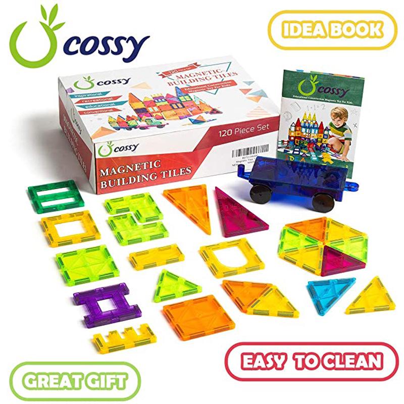 120-Piece Strong Magnetic Building Blocks Educational Toys for Kids