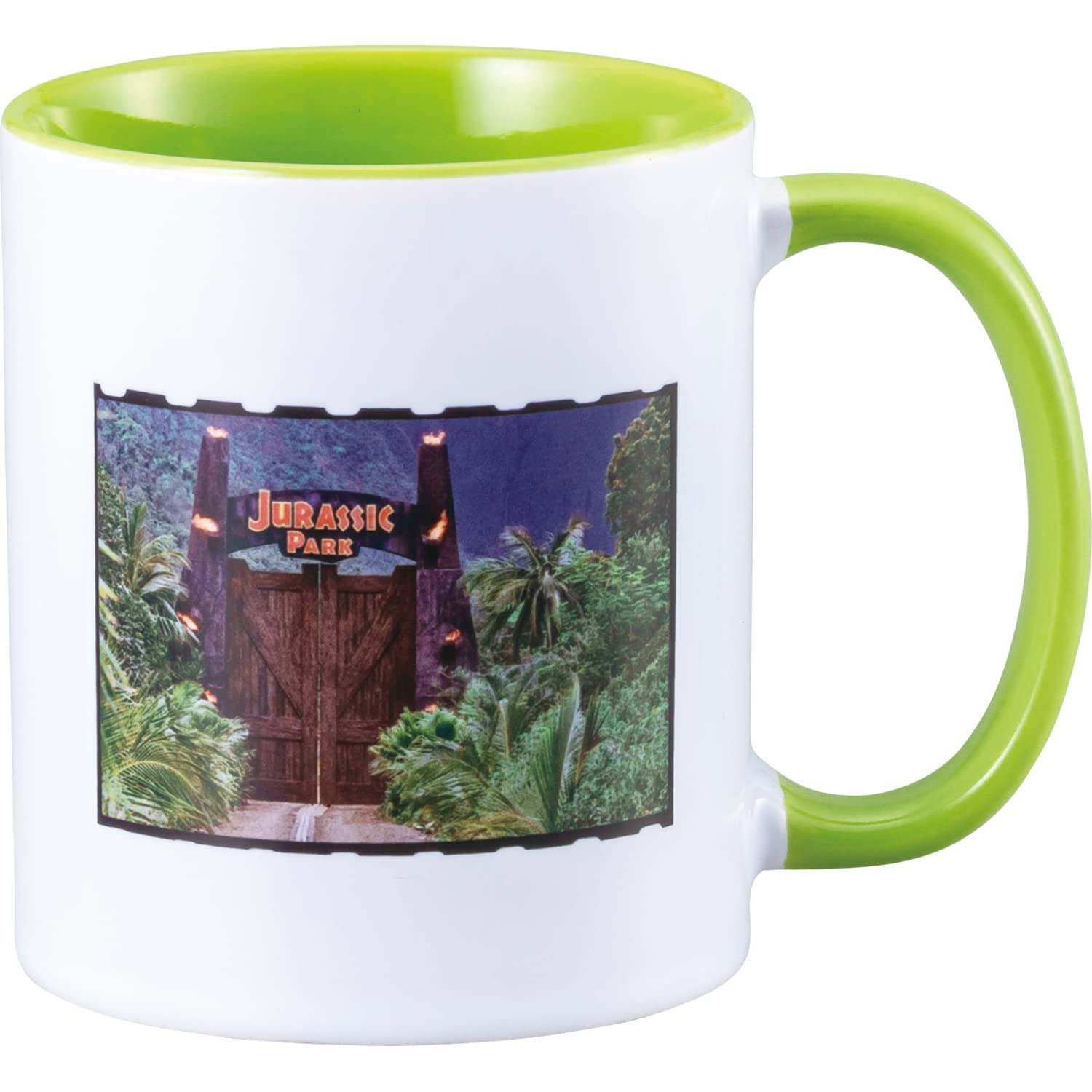 Made in  Jurassic Park  Mug, Approx. 300ml, White, Collectible, Tableware, Japan, SAN3832-4 белый