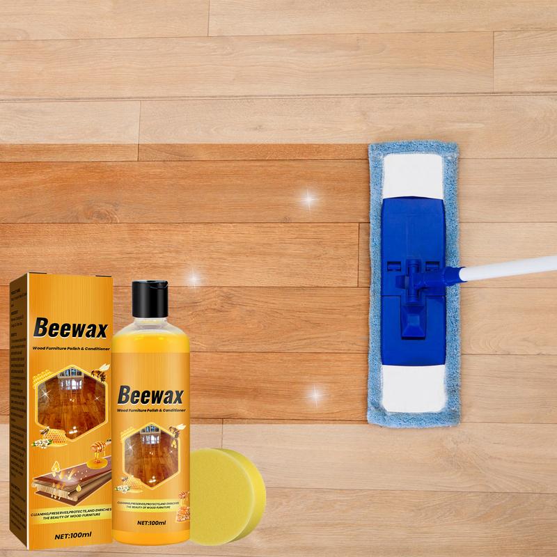 100ml Träpolering Träbehandling Bivax Behandling Bivax Polerare Skötsel Underhåll Bivax Trägolvsskyddsvax