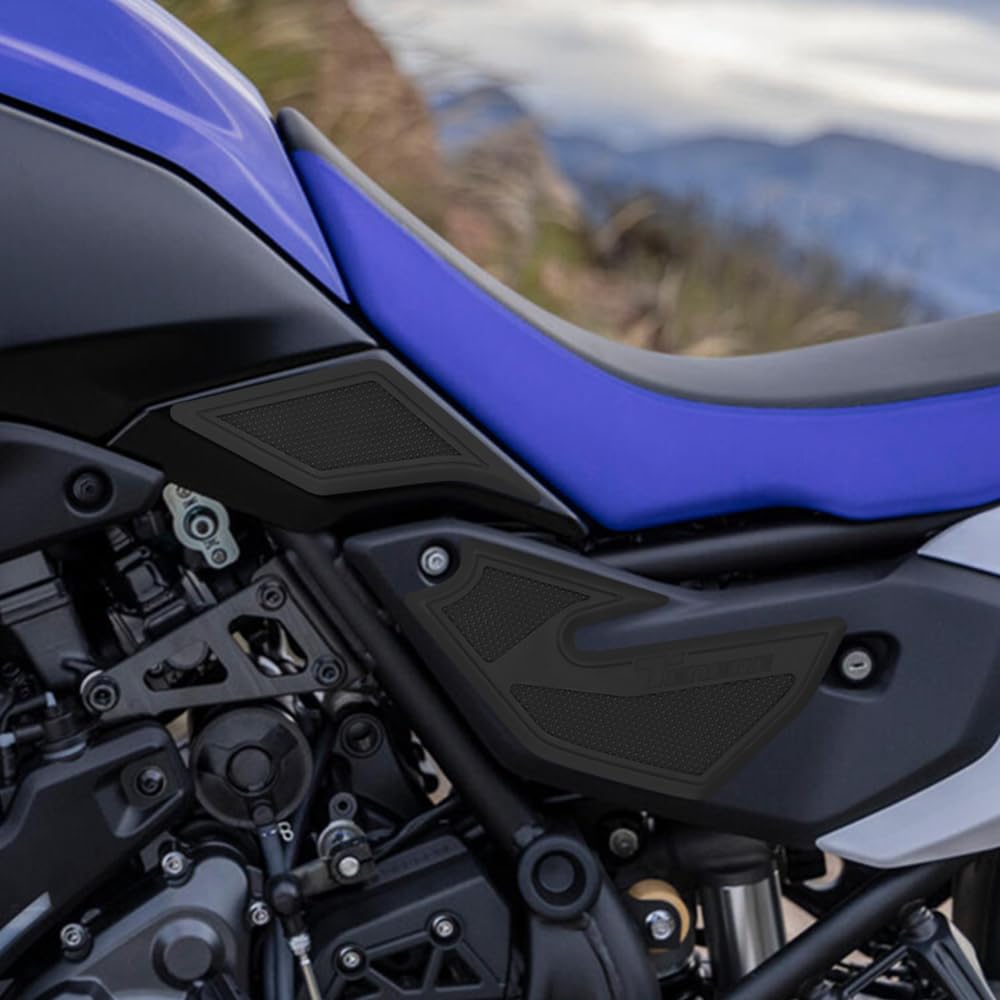 Motorcycle Side Fuel Tank Protector Knee Pads and Traction Pads for Tenere 700, Tenere 700 2025, T700 2025 [Parallel Import]