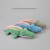Realistic Crocodile Plush Pet Toys Squeaky Chew Toy for Puppies Boredom Grinding Teeth Interactive Dog Supplies
