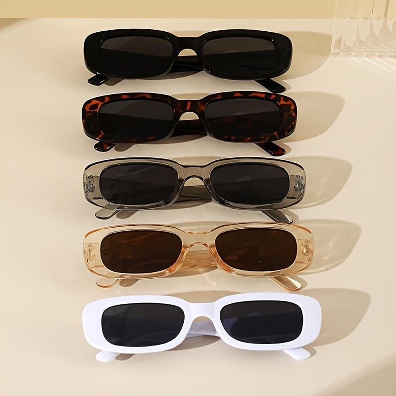 1/5 Set of Fashionable Small Frame Retro Classic Casual Simple Decorative Glasses
