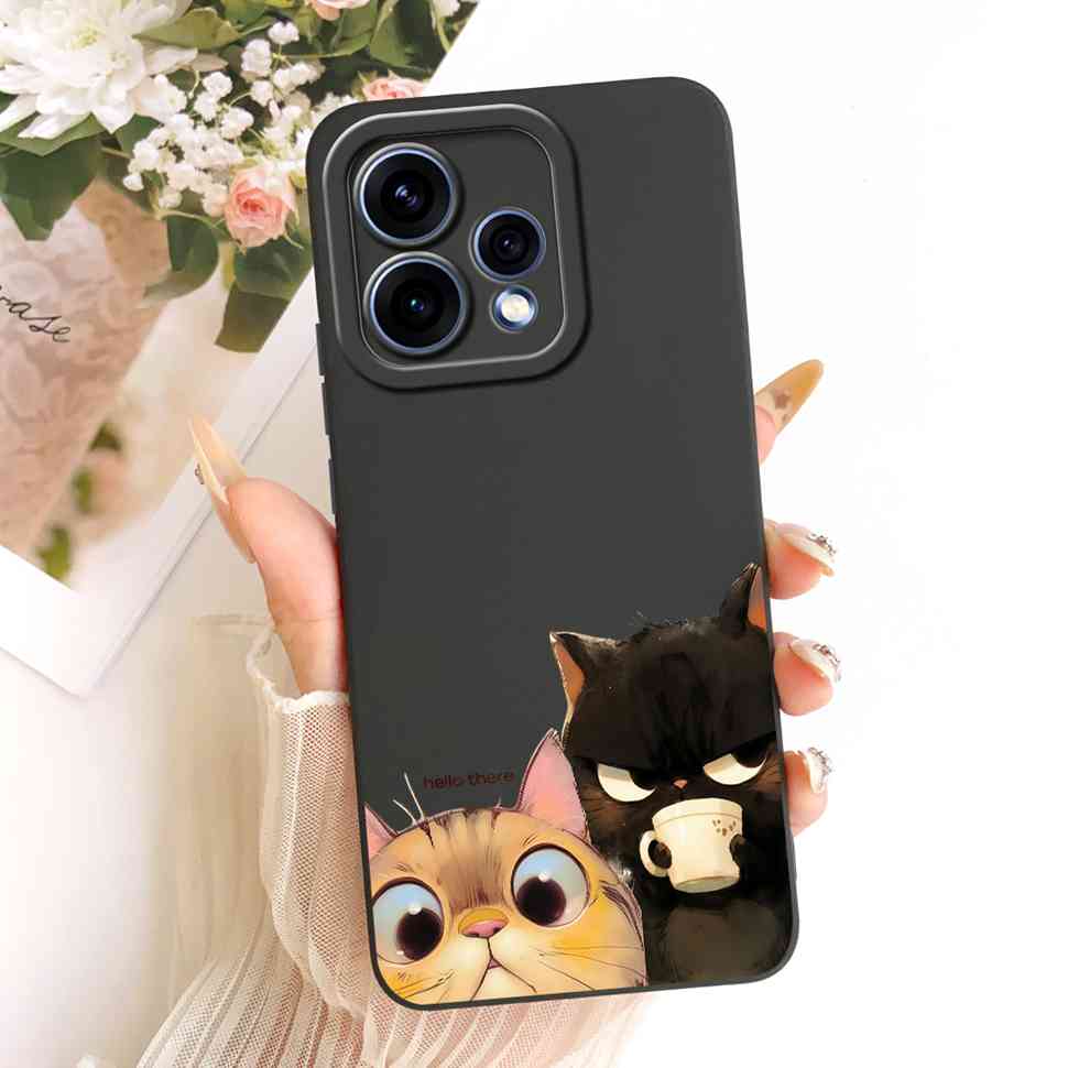 For Oppo Reno15 5G Case CPH2825 Stylish Simple Design Silicone Back Cover For Oppo Reno 15C Reno15c 5G Phone Cases Bumper