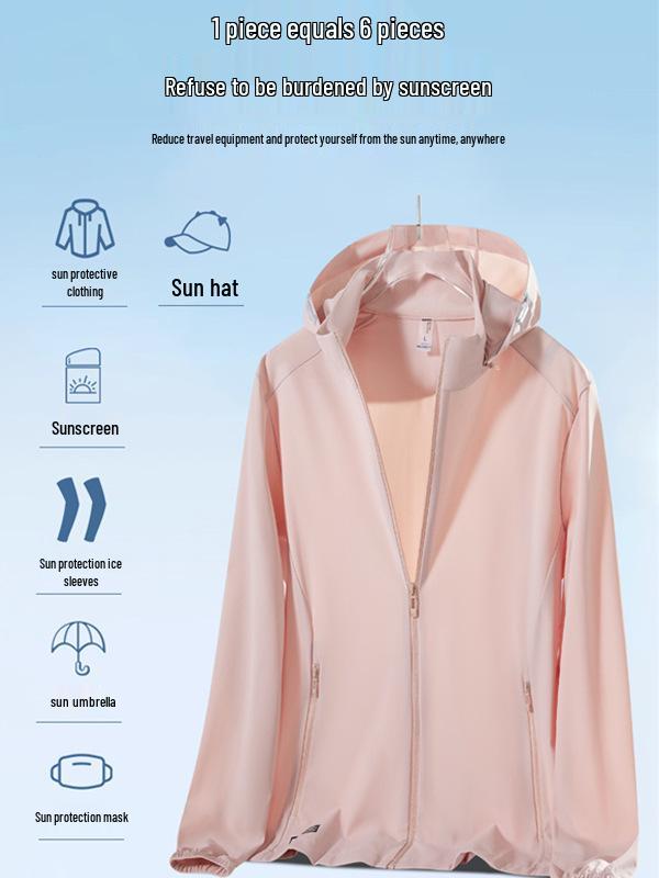 UPF50+ Sun Protection Jackets with Custom Logo - Anti-UV Sportswear for Men and Women