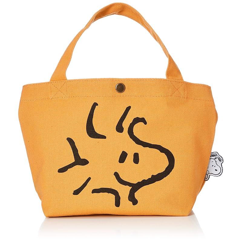 

[Hapitas] canvas mini tote bag canvas bag lunch bag snoopy PEANUTS ladies wood stock face