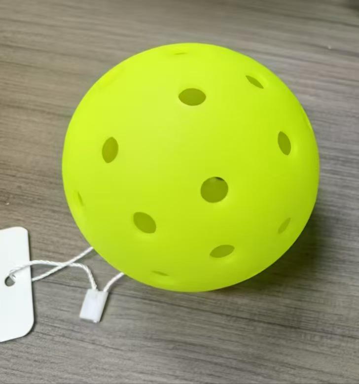 Pickleball TPE Injection Molded Ball - 40-Hole Outdoor, 26-Hole Indoor, PE Rotomolded, Foamed Design