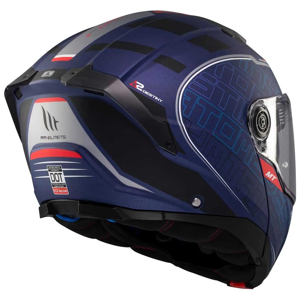 MT Helmets Modular Helmet Atom 2 SV Destiny
