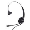 Customer Service Headset Head Mounted Noise Cancelling Wired Ergonomic Call Center Headphone for