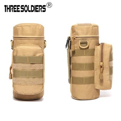 Insulated Tactical Water Bottle Pouch for Outdoor Travel and Cycling