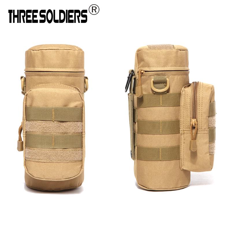 Insulated Tactical Water Bottle Pouch for Outdoor Travel and Cycling