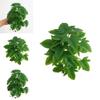 Monstera Deliciosa Fake Plant With Realistic Leaves And Wooden Support For Interior Decor And Studio Setup