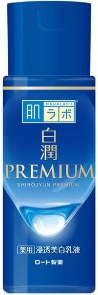 

Hada Labo Shirojun Premium Лечебная проникающая отбеливающая эмульсия 140 мл, (Пакет 1)