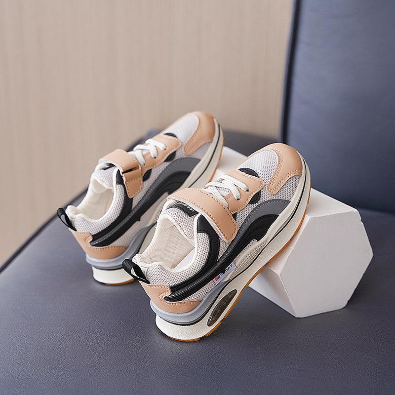 Boys' Mesh Breathable Sports Running Shoes - 2025 Autumn Collection for Ages 3-12