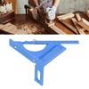 Woodworking Semi Circular Pointer Angle     Aluminum Alloy Carpenter Protractor 3D   Multifunctional Ruler