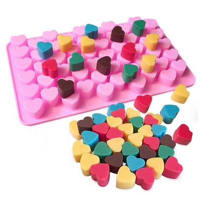 Kaarsvorm Kaars Maak Doos Diy Kit Hart Schuim Taart Chocolade Bakvorm Vakantiecadeau 1 stuks