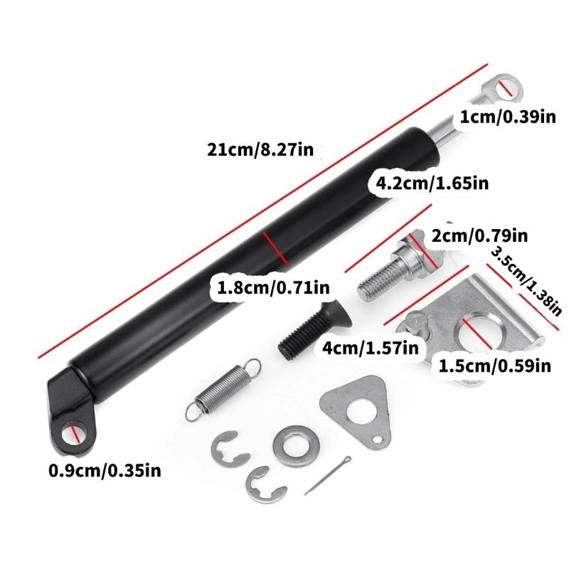 Metal Gas Spring Quiet Operate Gas Strut Adjustable Tailgate Gas Shock for Smooth Tailgate Operate on Vehicle  & BT50