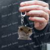 Beliebte Niedliche Katze Lustige Schlüsselanhänger für Zubehör Tasche Haustier Katzenliebhaber Meme Miau Schlüsselanhänger Ring Schmuck Fans Geschenke Schlüsselanhänger