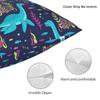 Hello Loch Ness Monster Pillowcase Polyester Linen Velvet Pattern Zip Decor Throw Pillow Case Sofa Seater Cushion Cover