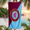 Aston Villa Fotbalový Plážový Ručník Měkký Mikrovláknový Letní Ručník Rychleschnoucí Absorpční Ručník na Pláž, Bazén, Cestování