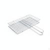 Portable BBQ Grilling Basket with Foldable Handle for Fish and Meat 35cm X 20cm