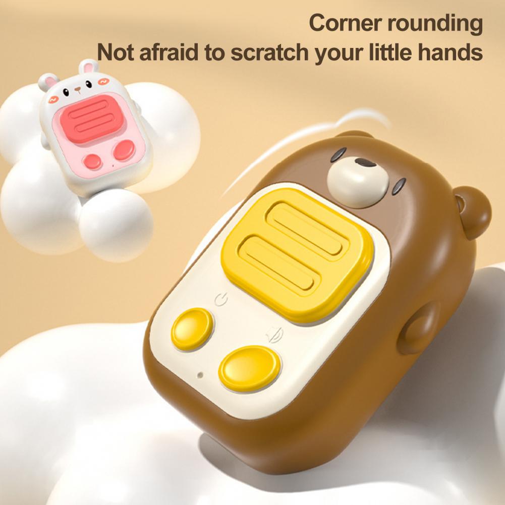 Non-Toxic Children Walkie-Talkies 500M Electronic Toy Intercom Machine Parent-Child Walkie Talkie Wireless Pager Outdoor Toys For Kid Gift