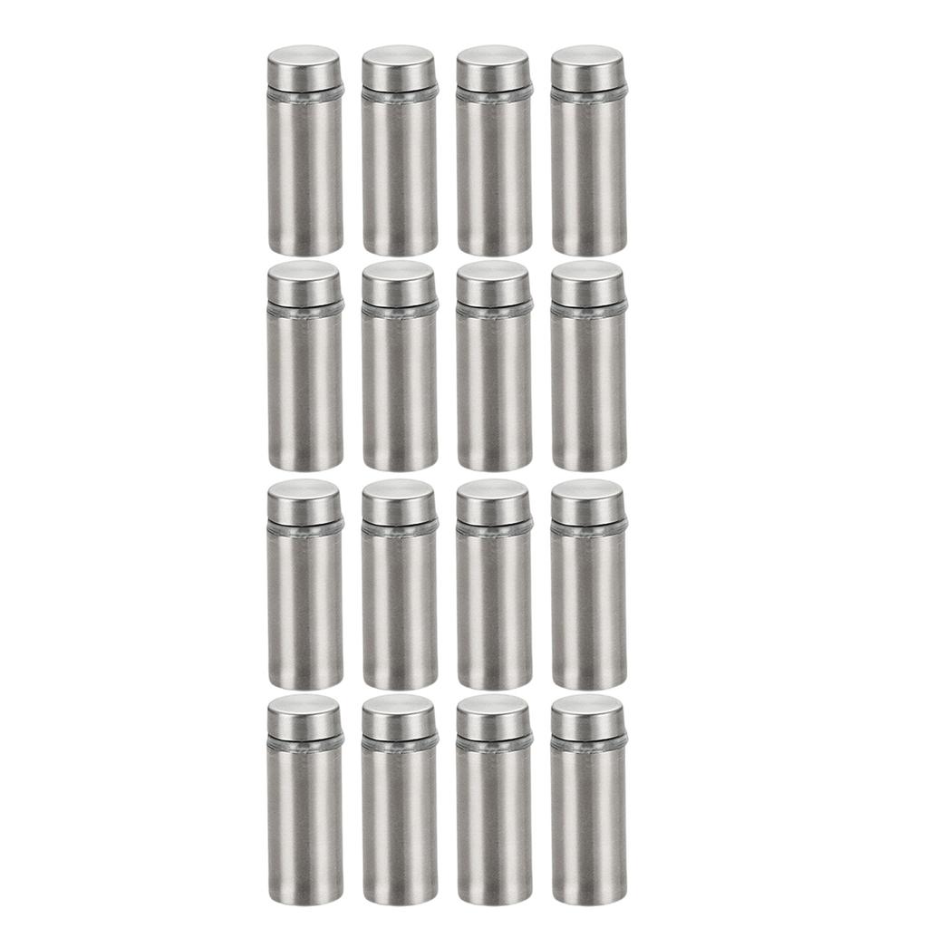 Practical Sturdy Stainless Steel Signboard Fixing Screws Pack of 16 Convenient for Commercial Displays Solution