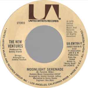 

7inch Record NEW VENTURES - Moonlight Serenade UAXW784Y UNITED ARTISTS 1976 US Soul/Funk Used