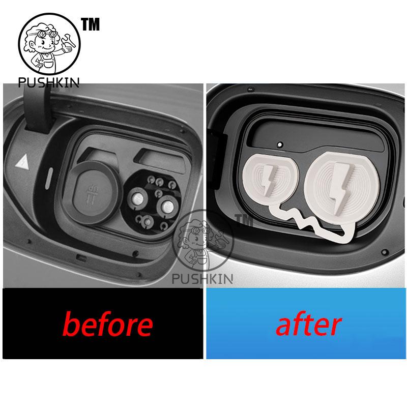 For Xiaomi YU7 2025 Car Charging Port Protection Cover Waterproof Anti-dust Rubber Cover Accessories