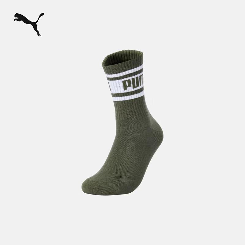 PUMA Unisex Deodorizing Knit Mid-Calf Athletic Socks EU 39-42