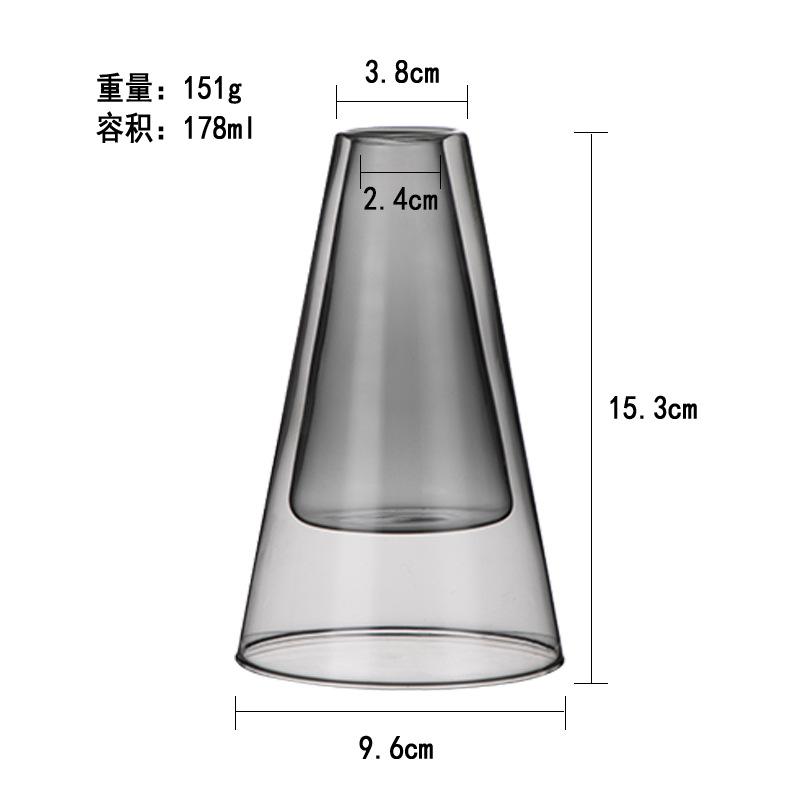 Transparante Aromatherapie Diffuser Fles Glas Essentiële Olie Organizers Opbergcontainers Hydroponische Bloempot Huisdecoratie
