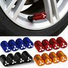 Aluminiowe nakrętki na wentyle opon samochodowych Osłony trzpieni kół do Ralliart ASX EVO Lancer Montero Mirage Pajero Xpander Eclipse