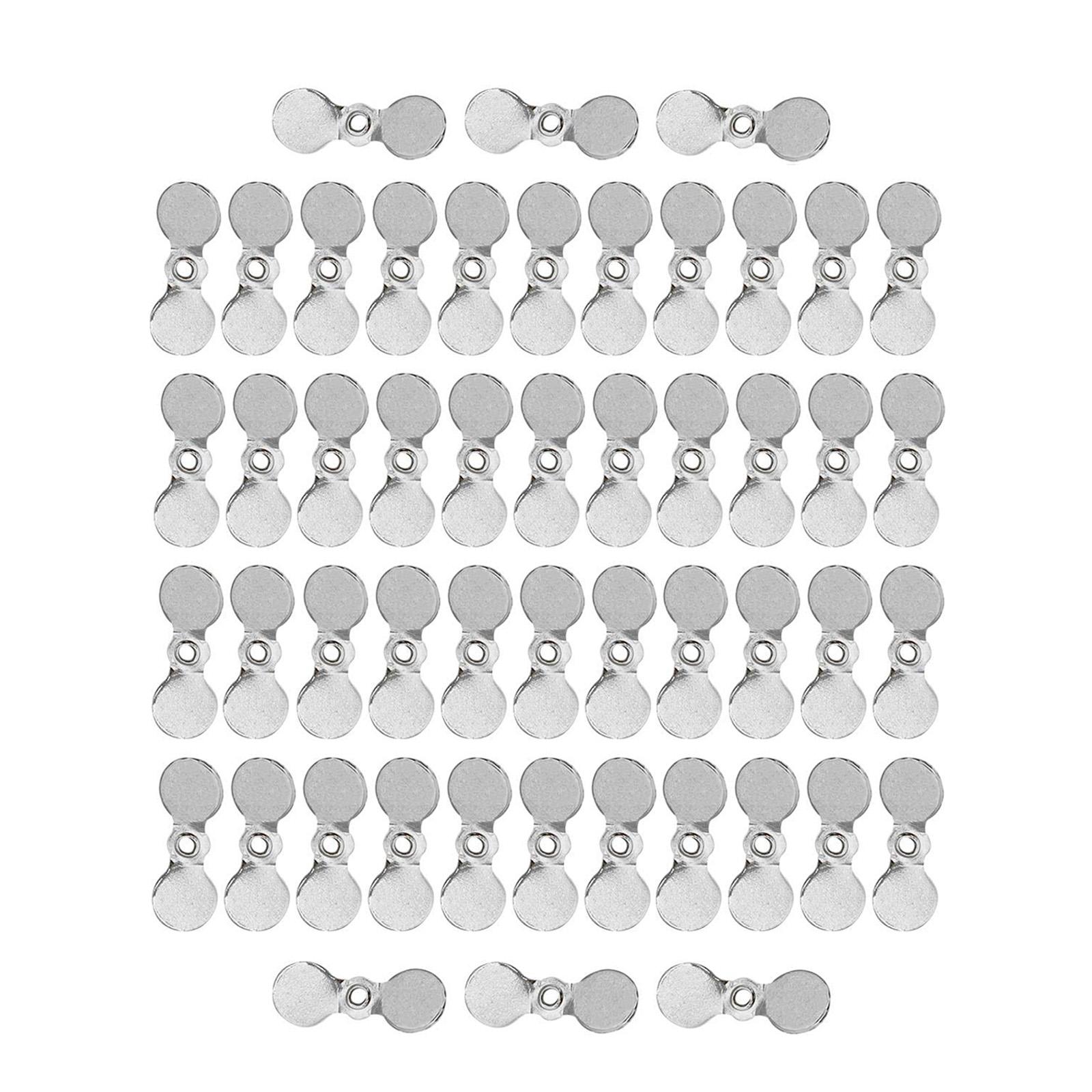 

50 шт. рыболовные винты лопасти приманки сменный винт муха поверхностные рыболовные приманки приманки рыболовные винты блестки S серебряный